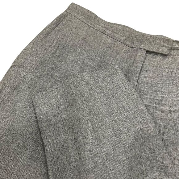 Pendleton Gray Vintage Virgin Wool High Rise Dress Pants 12P - Picture 2 of 3